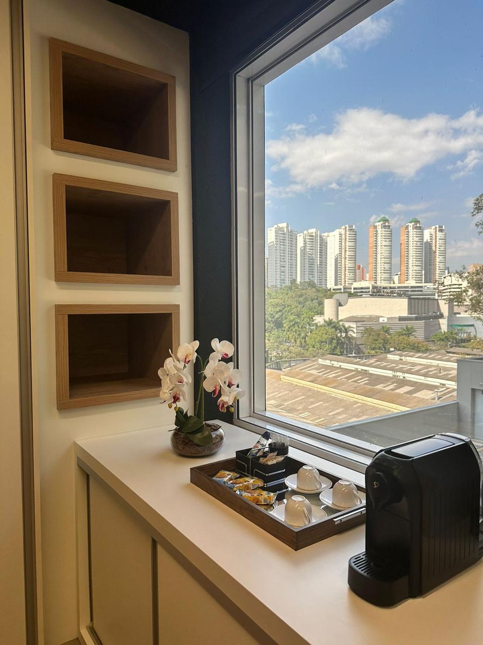 Vista do escritório em São Paulo